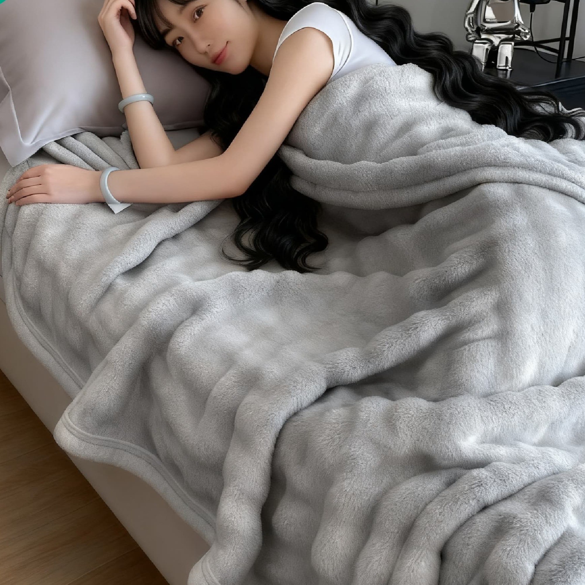 FASEN 보들보들 프리미엄 무름담요 극세사 밍크 소파 캠핑 차량 담요 담요 블랭킷 11,900원