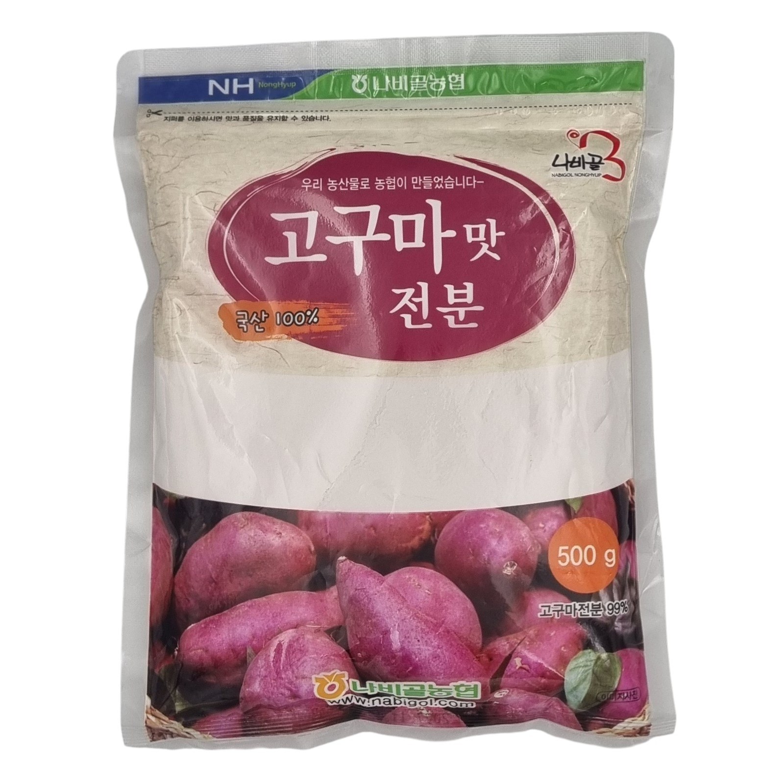 [농협] 함평 나비골농협 국산 고구마 전분, 500g, 1개 6,980원