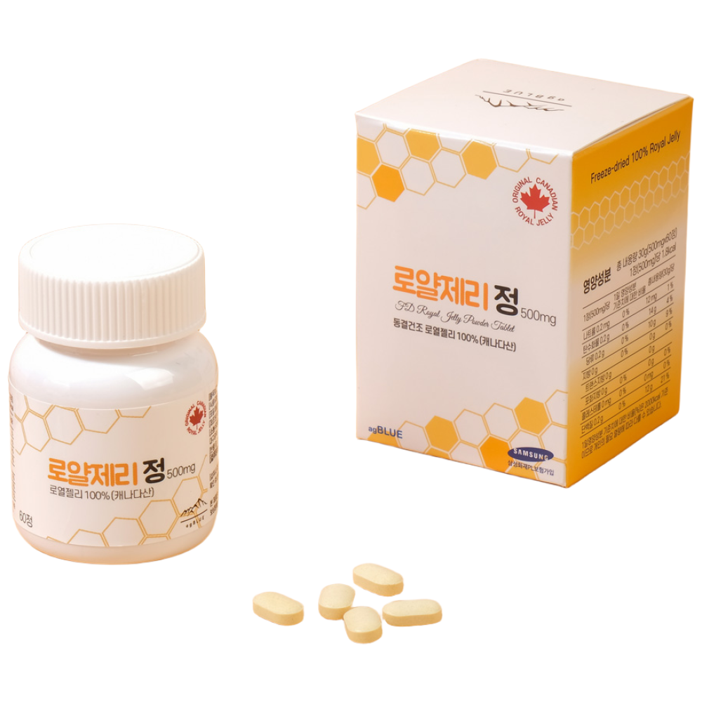 에이지블루 캐나다 로얄제리 500mg 60정 45,000원