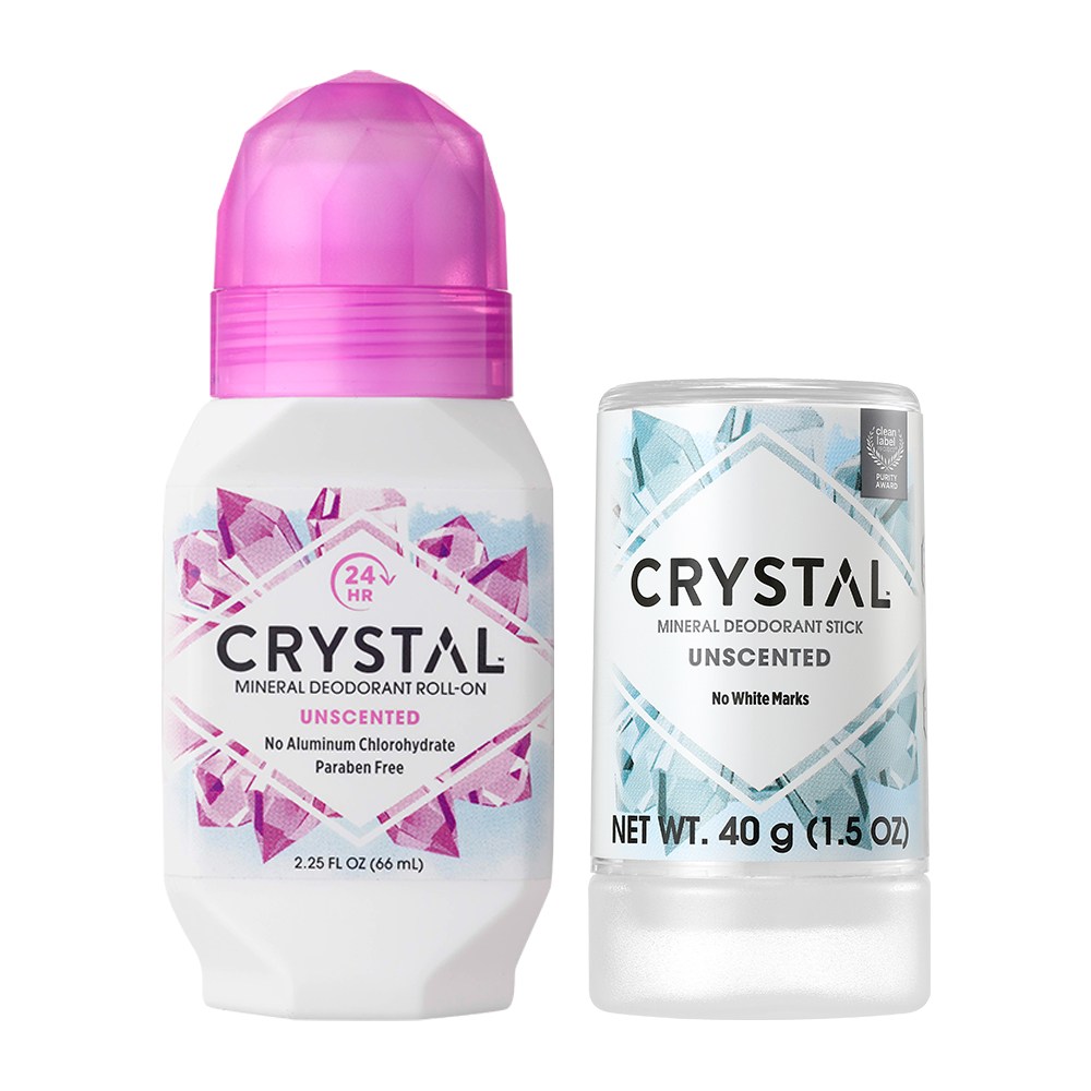 [공식몰] 크리스탈 데오드란트 무향 롤온&트래블스틱 2종세트, 1개, 66ml 23,700원