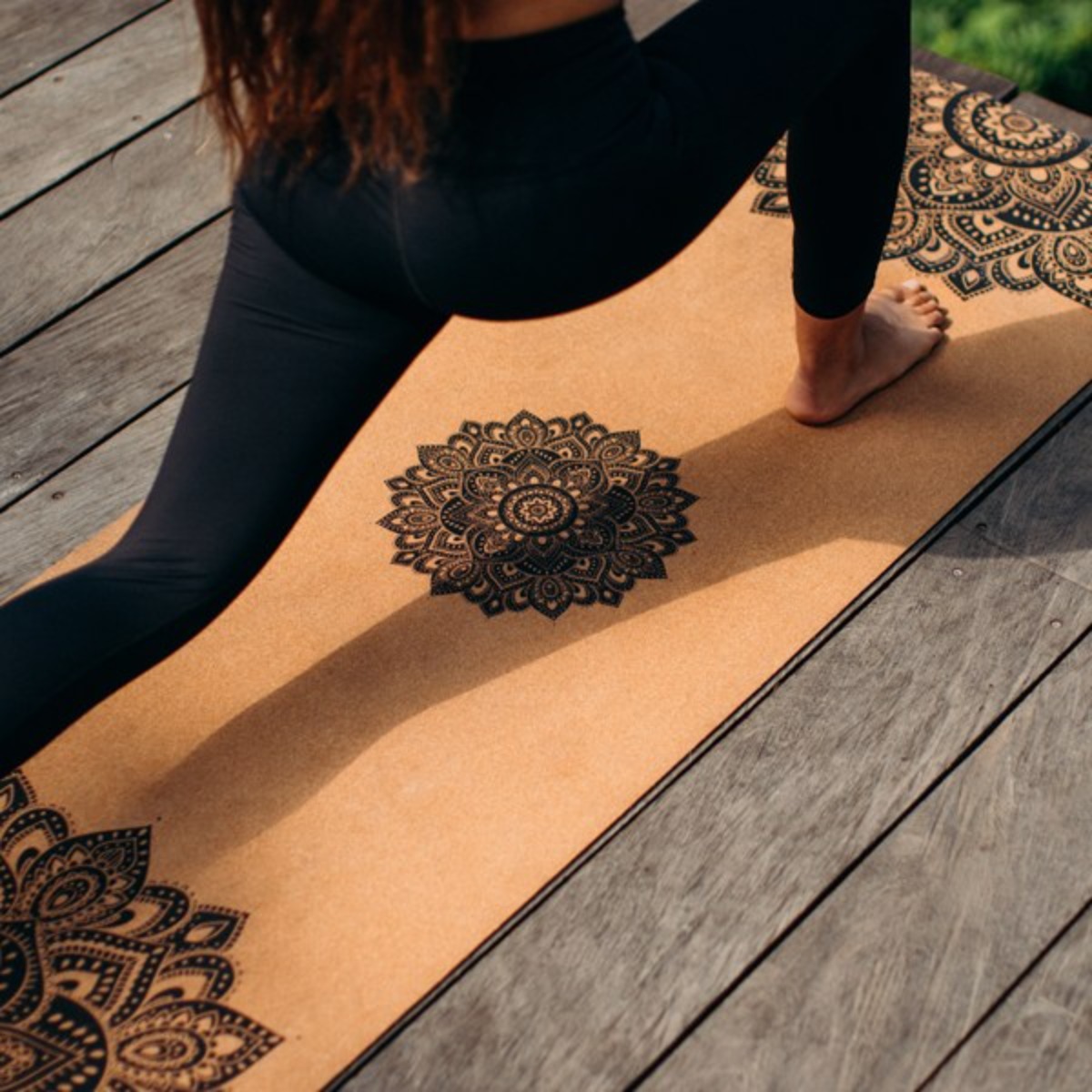 요가디자인랩 코르크 요가 매트 고무 79,000원