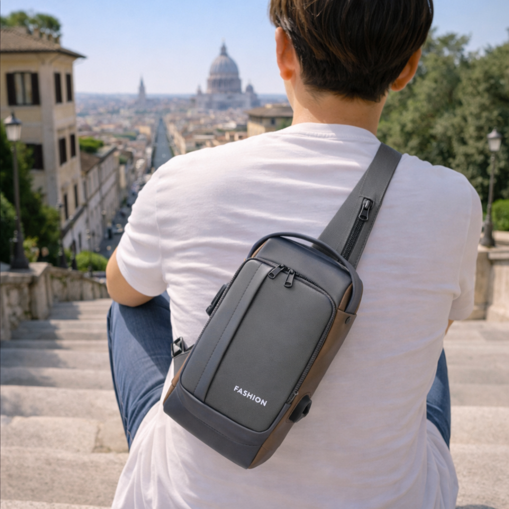 네쥬 해외여행 도난방지가방 방수 잠금 크로스백 10,500원