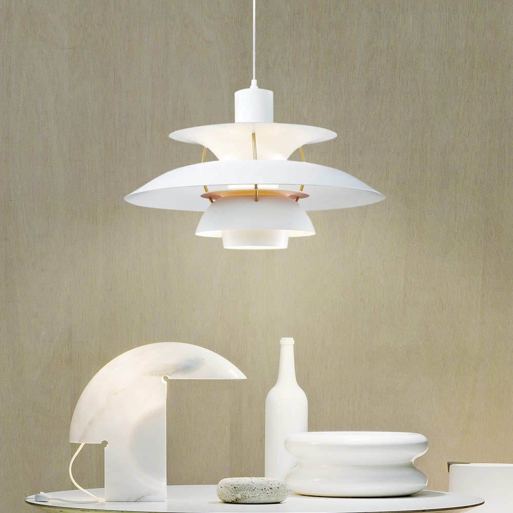 런던라이팅 루이스 PH5 화이트 인테리어 펜던트 식탁 조명 LED 램프 무료 증정 65,000원
