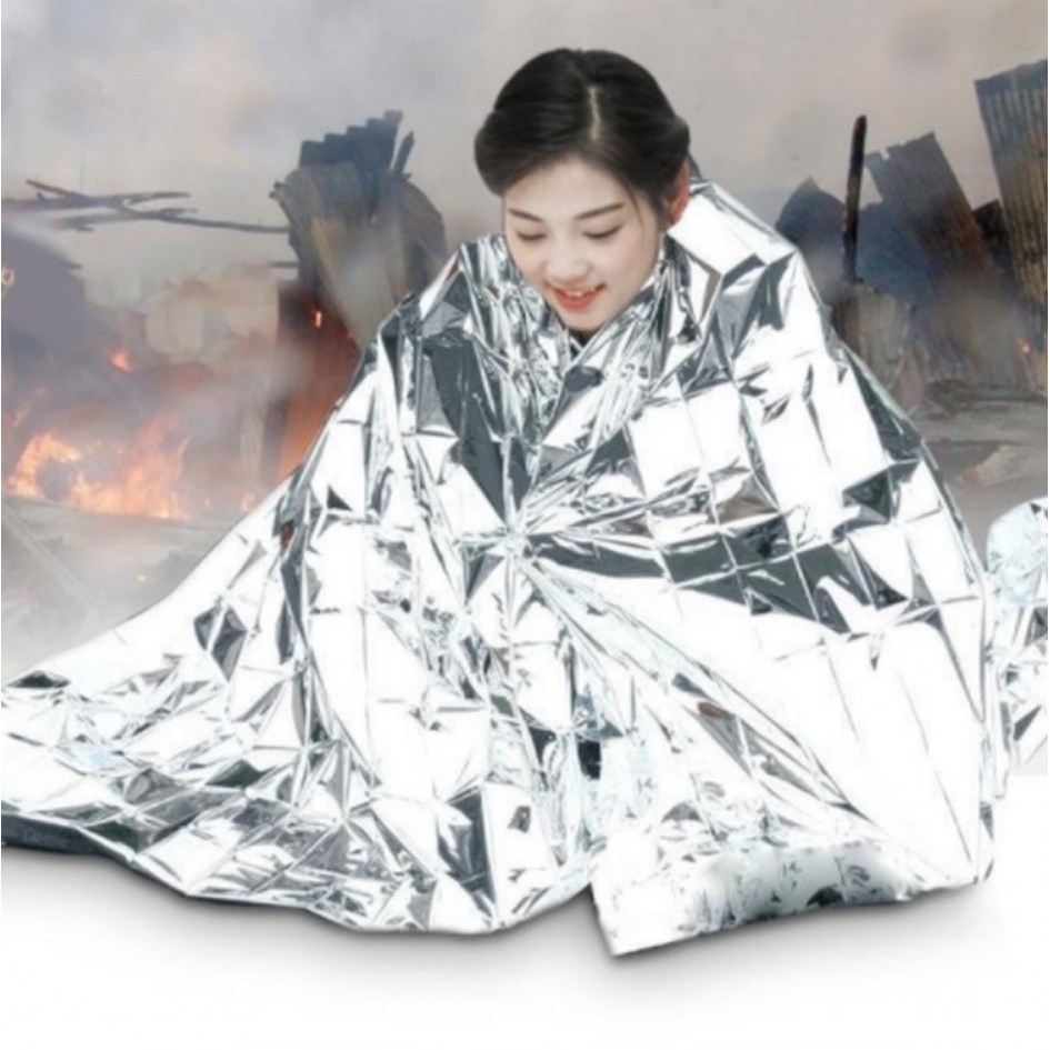 은박 담요 1+1 캠핑 등산 차박 용품 은박단열재 은박지 비상텐트 5,800원