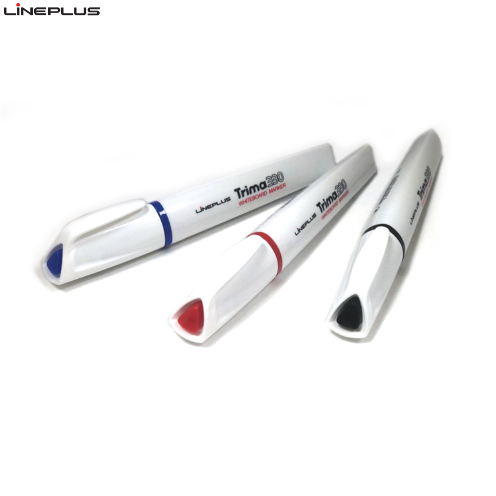 [라인플러스] 트리마330 화이트보드마카 낱개 300원