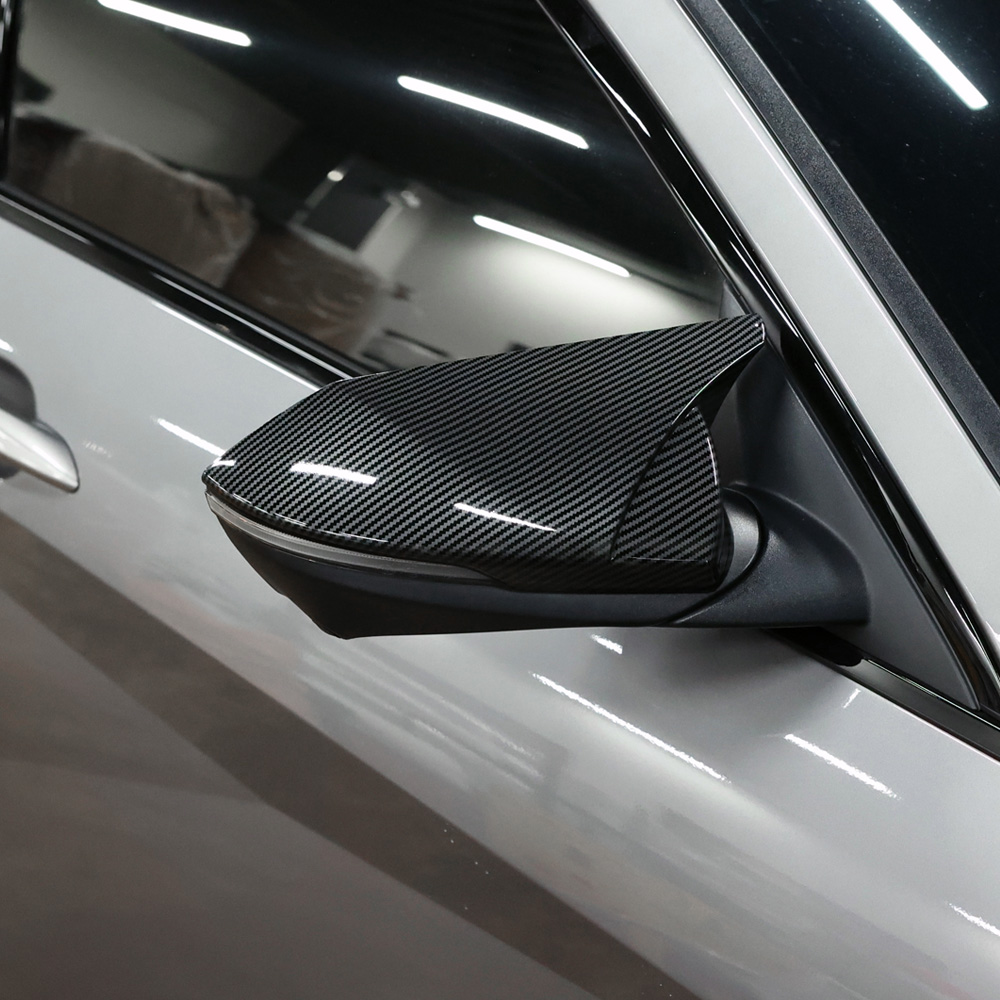카우라 더뉴 아반떼 CN7 호환 사이드미러 카본 몰딩 튜닝 용품 31,350원