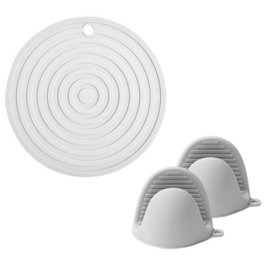 고급형 실리콘 냄비손잡이 내열 오븐장갑 냄비받침 세트 17,950원