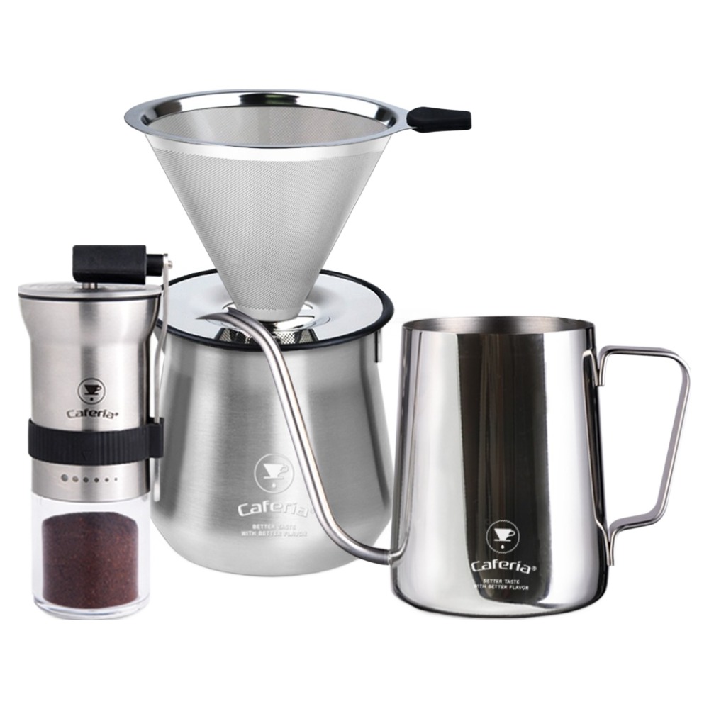카페리아 캠핑 커피 핸드드드립 카페 풀세트 (CM1/CDSSS/CKPS4) 64,600원