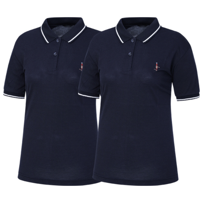 1+1 나인앤나인 기획 여성 카라 여름 반팔 티셔츠(2장세트) 22,500원