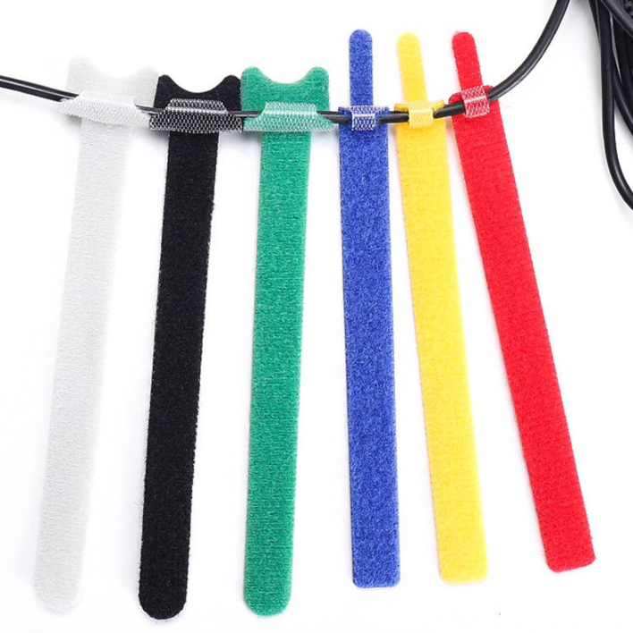 벨크로타이 케이블 전선정리 찍찍이 T자형 12*200mm 100개 13,500원