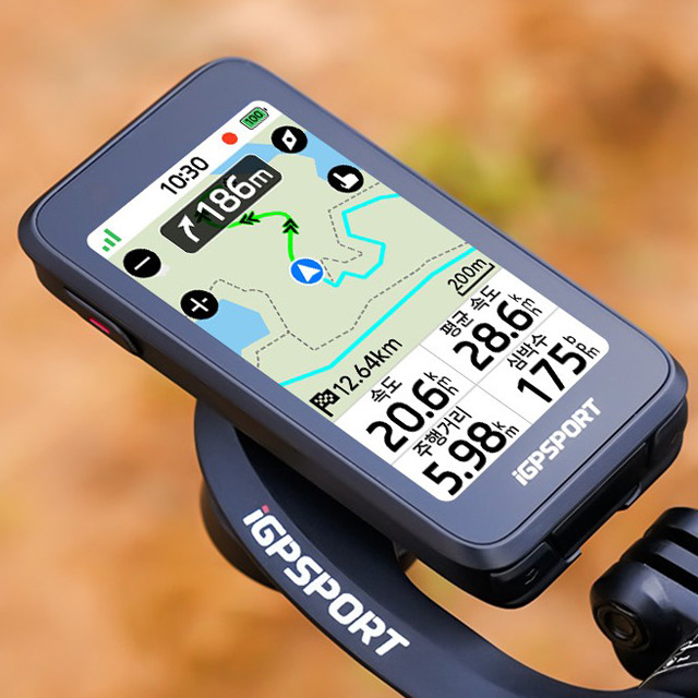 iGPSPORT 바이내비 에어 자전거 터치스크린 내비게이션 GPS 속도계( 280,000원