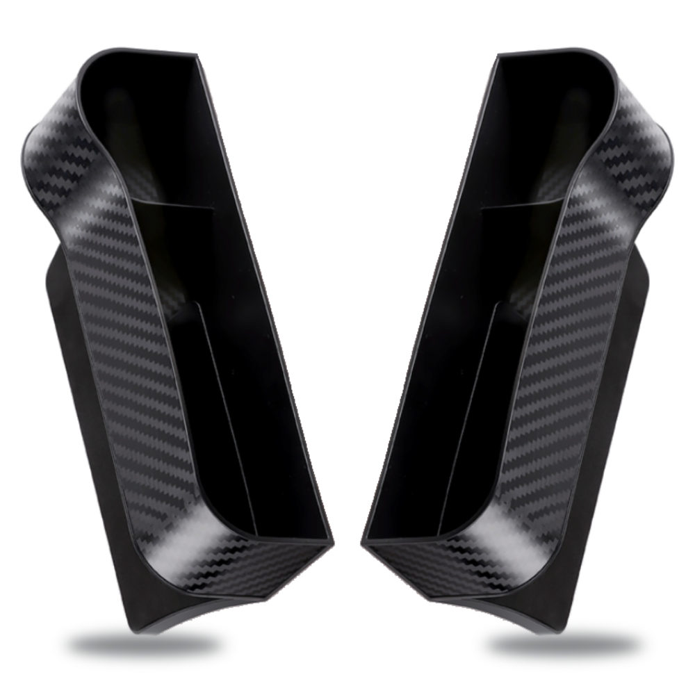 모터핏 차량 틈새 사이드포켓 운전석 + 조수석 세트, 카본 블랙, 1세트 12,300원