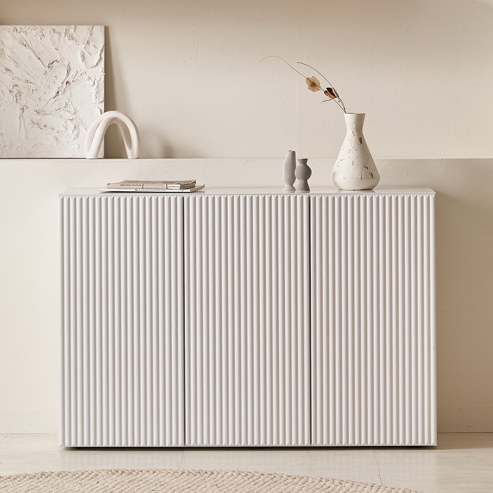 파로마 피츠 에리카 템바보드 1200 티비다이 높은 거실장, 화이트 119,000원