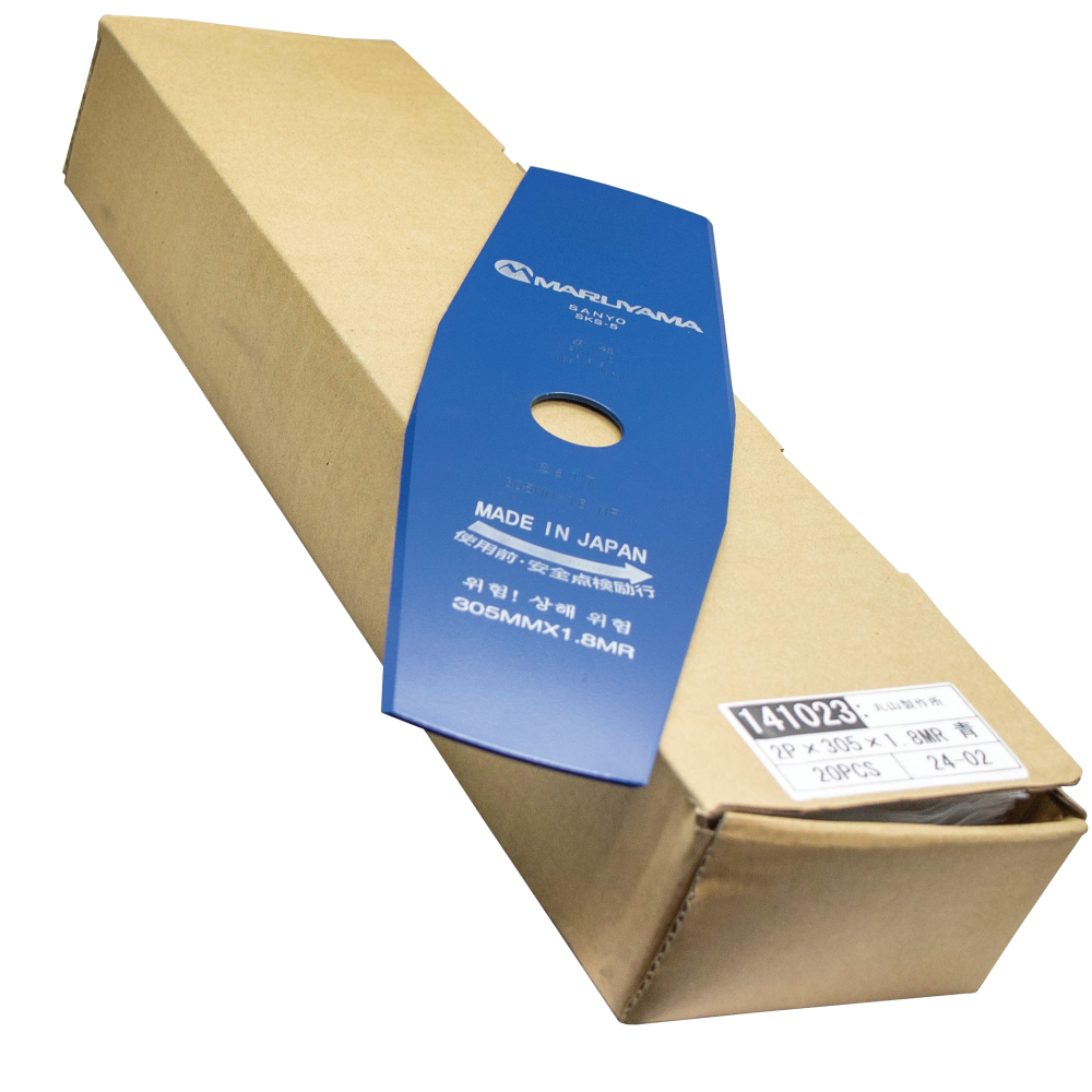 마루야마 예초기 이도날 305mm x 1.8T 일제 예초기날 2도날 산요금속 제조, 20개 144,000원