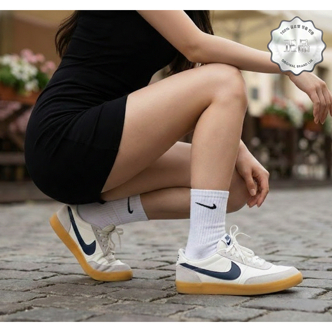 나이키 킬샷2 네이비 스니커즈 남성 제이크루	레더 네이비 여성 커플 단화 82,300원