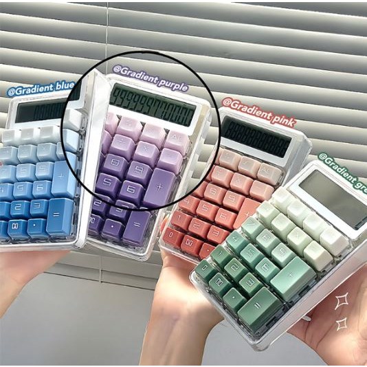 만능상점 이지푸쉬계산기 누르기편한 큰버튼 계산기 사무용, 1개, 퍼플 18,280원