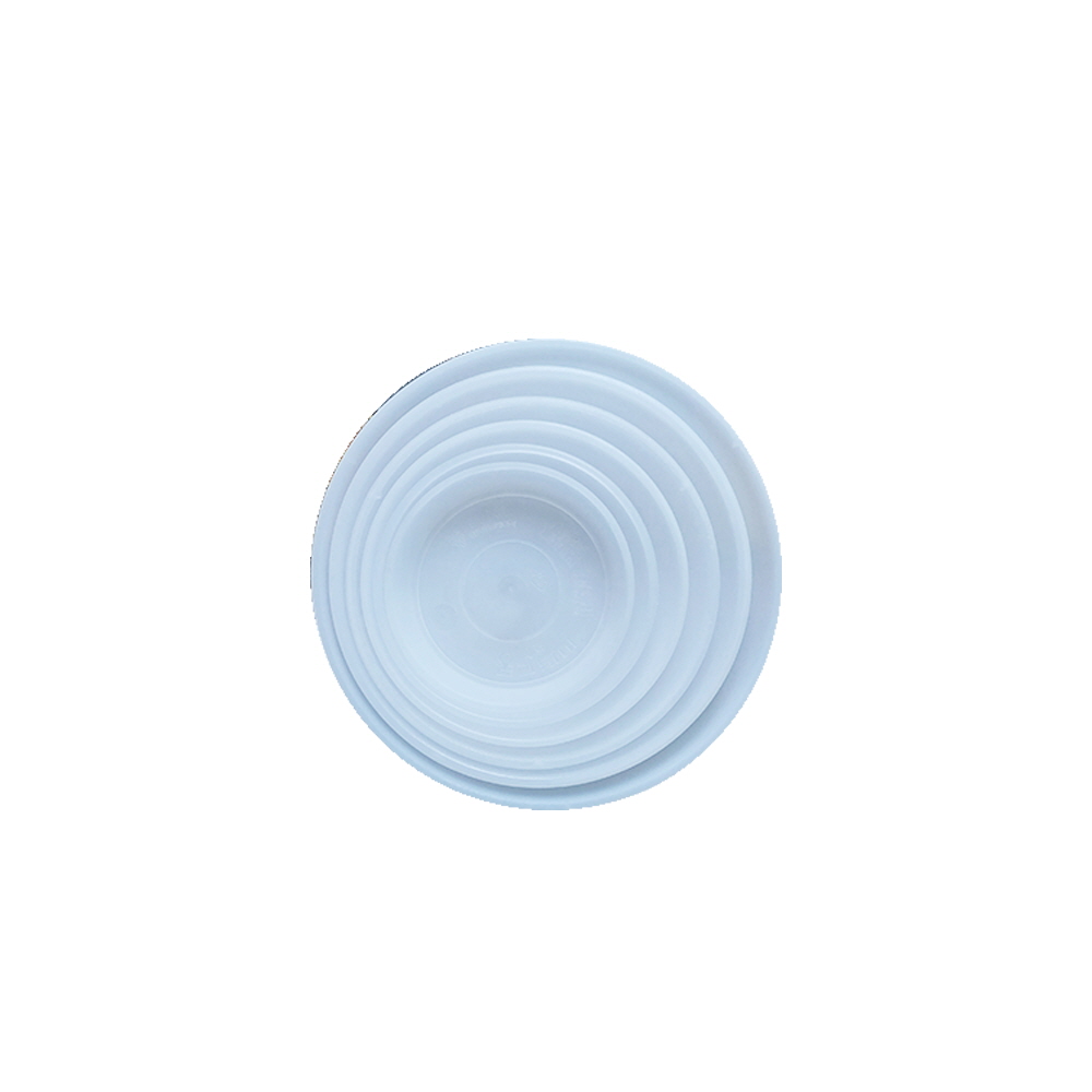 모두다 동그라미 원형 화분받침 화분정리대 플라스틱 동그라미(투명)(1호-6호) 480원