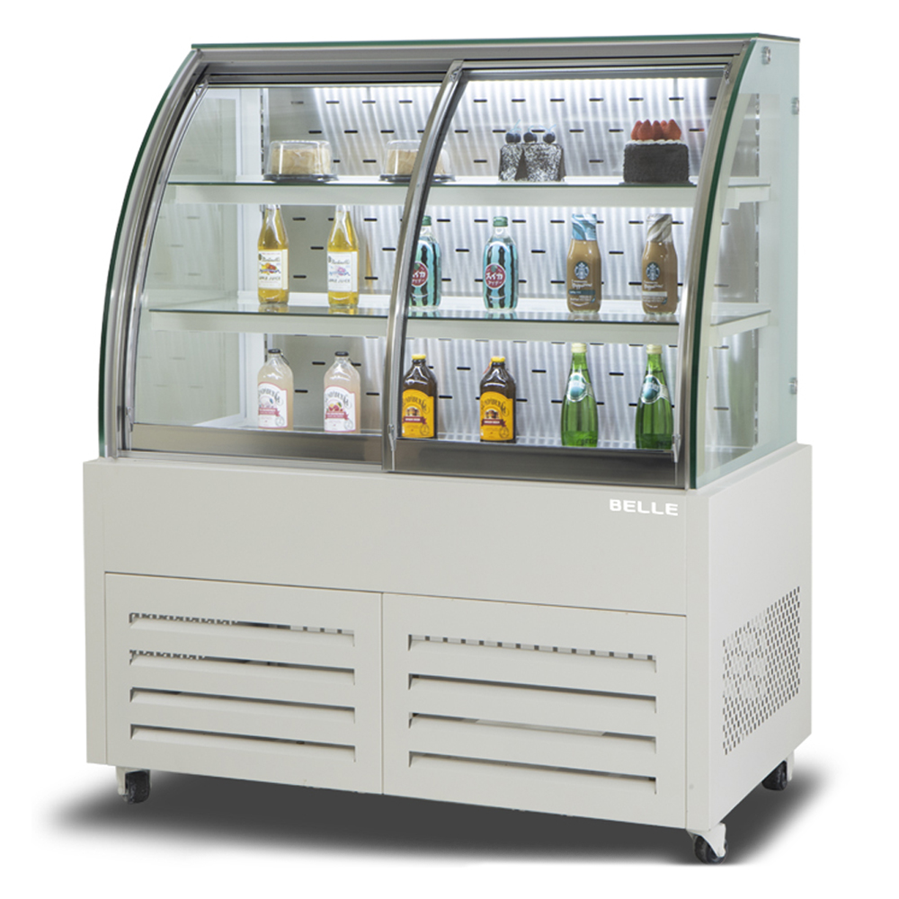 BELLE 프리미엄 쇼케이스 라운드 앞문형 화이트 방문설치, JRF-900W 1,450,000원