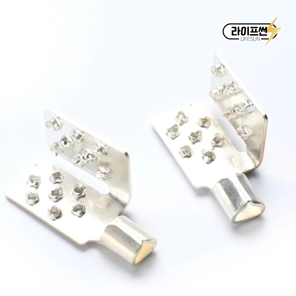 PTC 필름난방 셀프시공 전기난방 바닥난방 히팅 설비 부자재 모음, 필름시공_필름단자 10개 2,000원