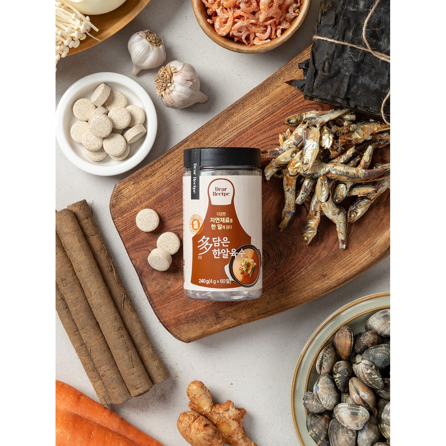 디어스트 다담은 한알육수 멸치맛 60정 10,260원