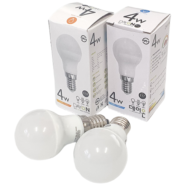 데이온 LED 미니크립톤 G35 4W (E17소켓), 전구색, 1개 2,600원