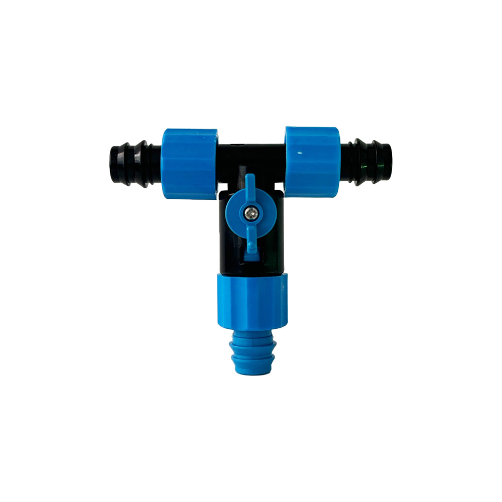 바우팜앤가든 호스T밸브 16mm 수도호스 T자 연결구 정원 물호스 비닐하우스 텃밭 주말농장 세차 원예 관수자재 호스연결 부드러운 밸브 4,000원