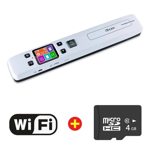 블루투스 바코드 스캐너 리더기 2D QR 무선 유선 탁상형  북스캔 충전식 휴대용 A4 A3 고속 책스캔 고화질 미니 Iscan 문서 및 이미지 사진 와이파이 1050 DPI JP 120,000원