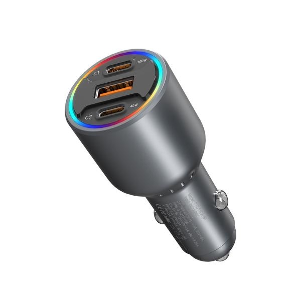 (바이퍼럭스) 클레버 160W PD PPS 3포트 차량용 초고속충전 시거잭 (21CA160) 26,500원