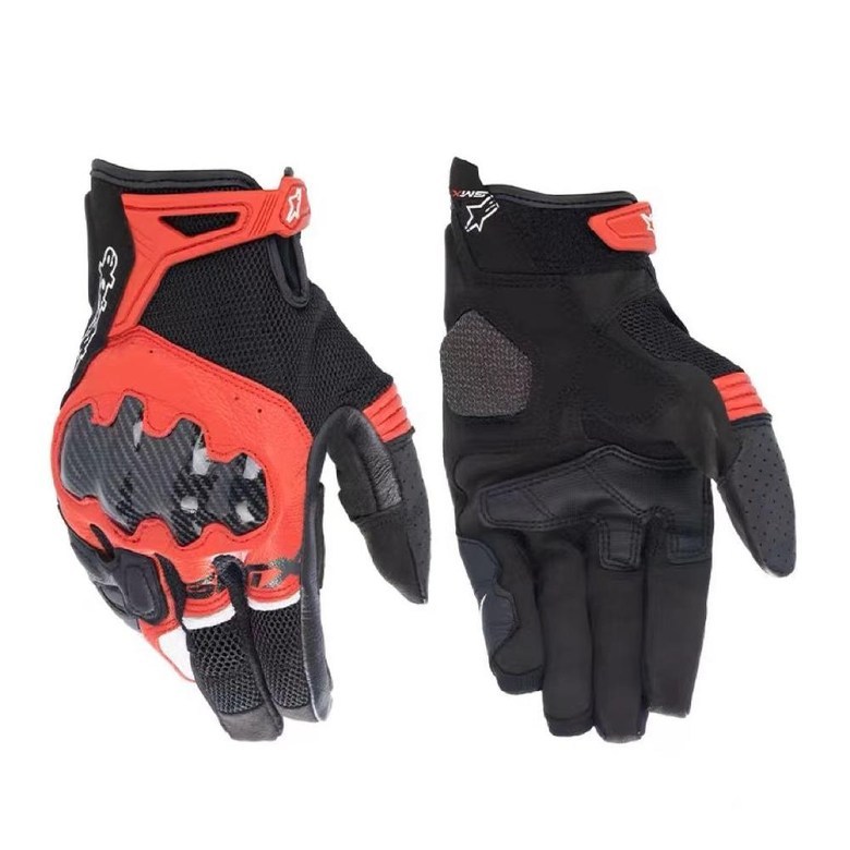 알파인스타장갑 클래식바이크장갑 용품 겨울 여름 드라이빙글러브 라이딩 오토바이, 스타 카본 레드 47,900원