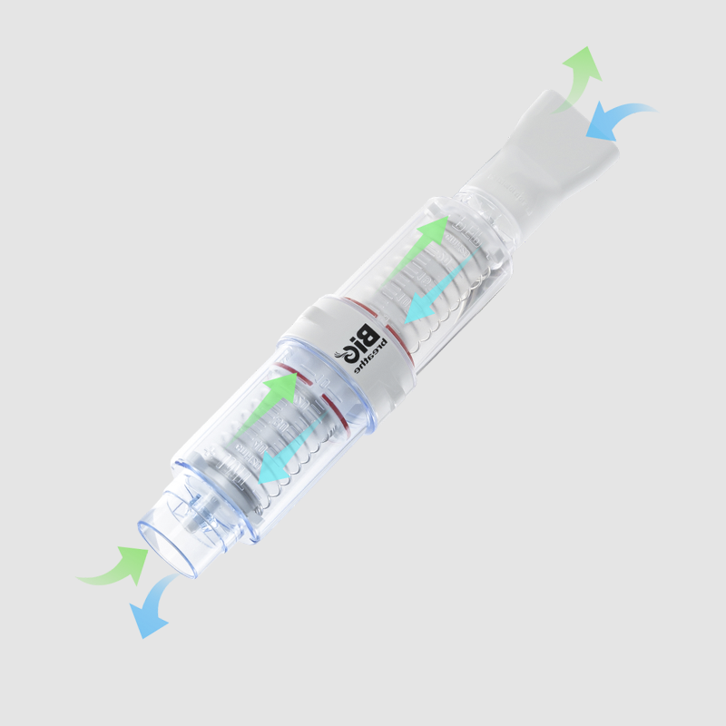 가정 재활 초보자 입문 폐활량 향상 호흡근 강화 필요 | IMT PEP 동시 훈련으로 효율적 루틴 | Bigbreathe IMT/PEP | 마우스피스 포함, 1개 38,000원