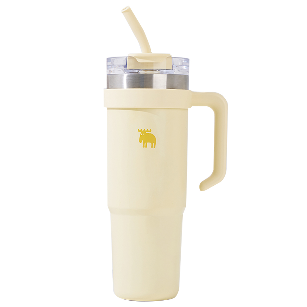 MOZ 스웨덴 포스코 316 스텐 1L 대용량 보온보냉 손잡이 텀블러 보온병, 1개, 1000ml, 허니옐로우 39,900원