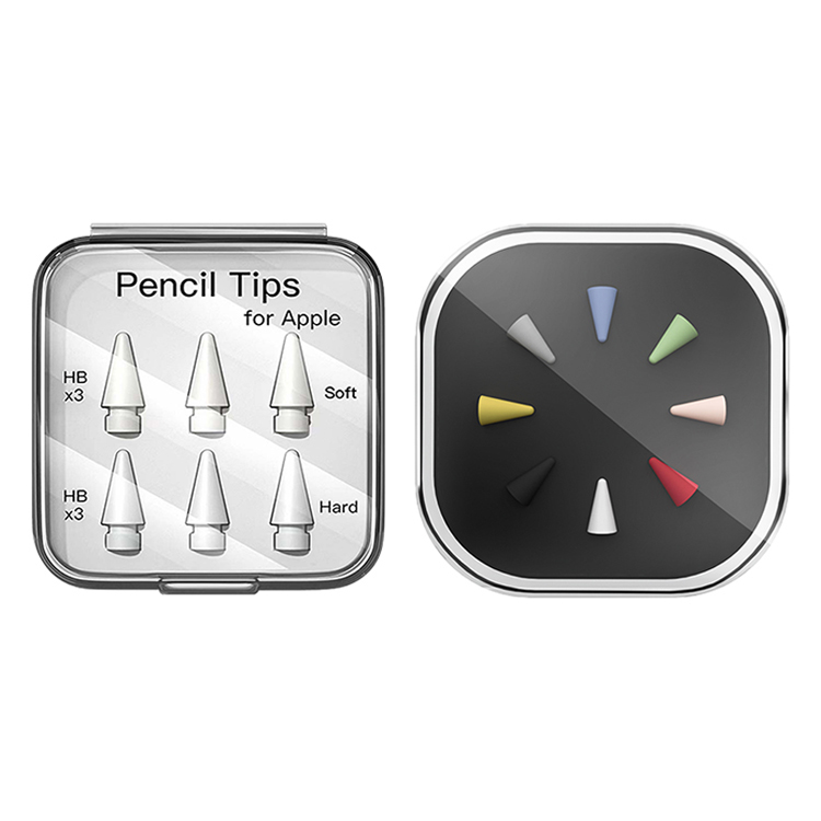 셀리코 애플펜슬 펜촉 1 / 2 세대 HB 6p + 고성능 실리콘 보호 팁 8p 세트 12,500원