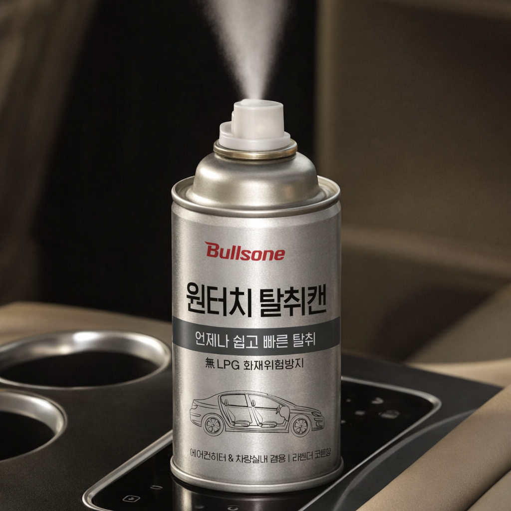 [1+1이벤트] 불스원 살라딘 살균탈취캔 연막탈취제 자동차냄새 냄새제거 27,000원