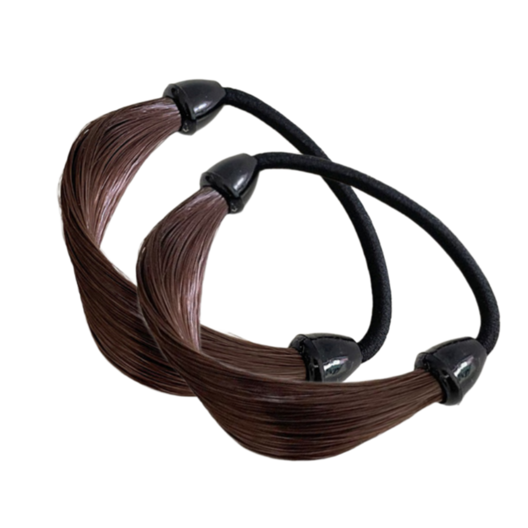 자연스러운 가발 헤어끈 여성 헤어스타일링 고무줄 5,660원