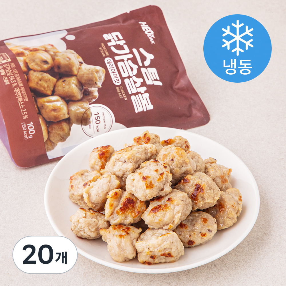 [로켓프레시] 허닭 스팀 닭가슴살볼 데리야끼맛 (냉동) 29,900원