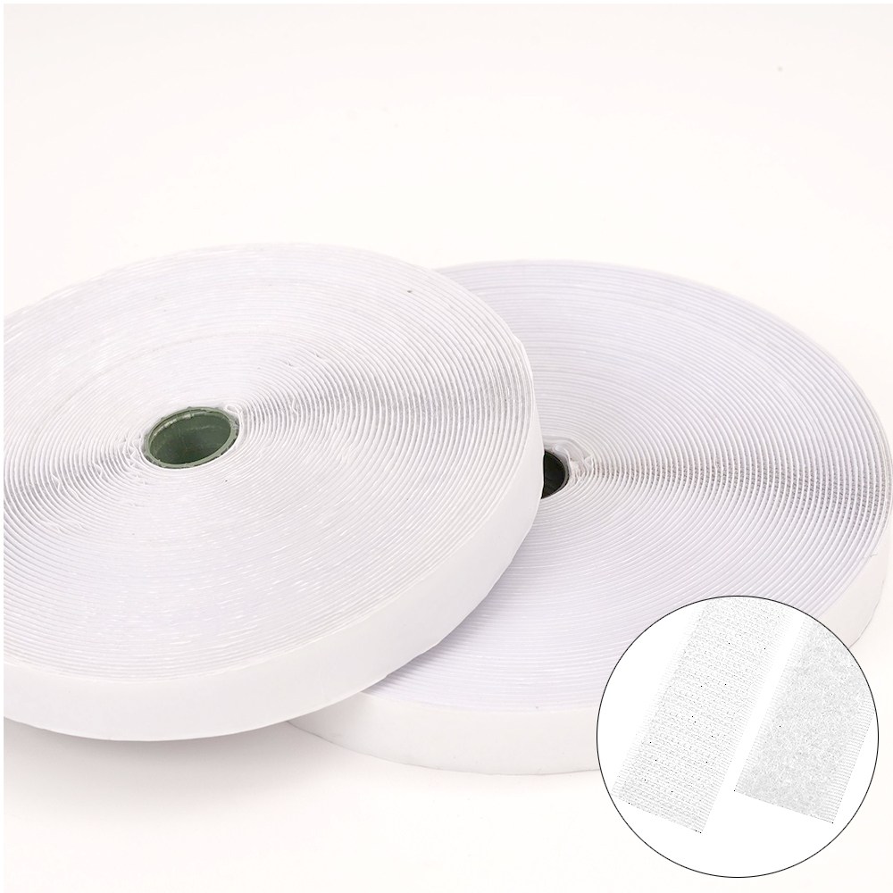 접착식벨크로찍찍이 화이트 25mm 25M 암수세트, 1개 12,900원