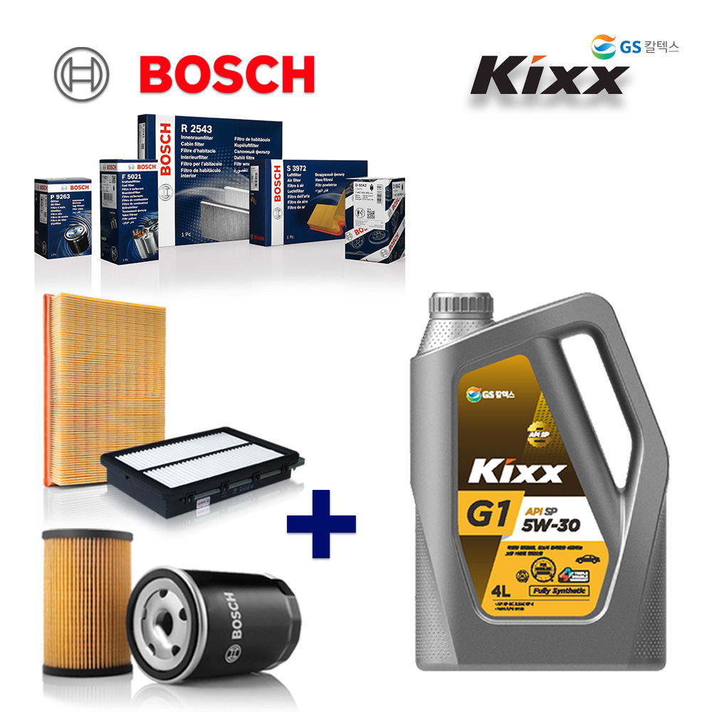 SM7 2.3 가솔린 (04-08년식) 킥스합성유+보쉬필터 세트, 1개 59,170원