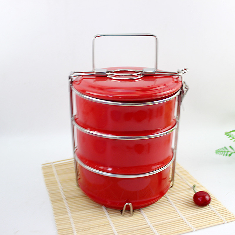 Ogfaour 도시락 에나멜 법랑 찬합 제대로 옛날감성 희귀템 38,450원