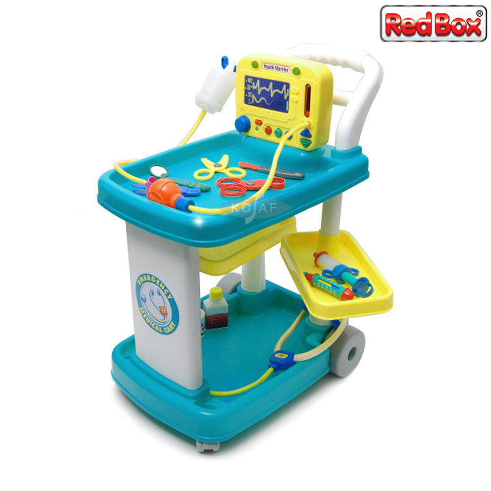 CVB063715레드박스 병원놀이카트 (그린 23694) (ITO) 문구도매 공예 문구용품 완구 만들기용품 86,400원