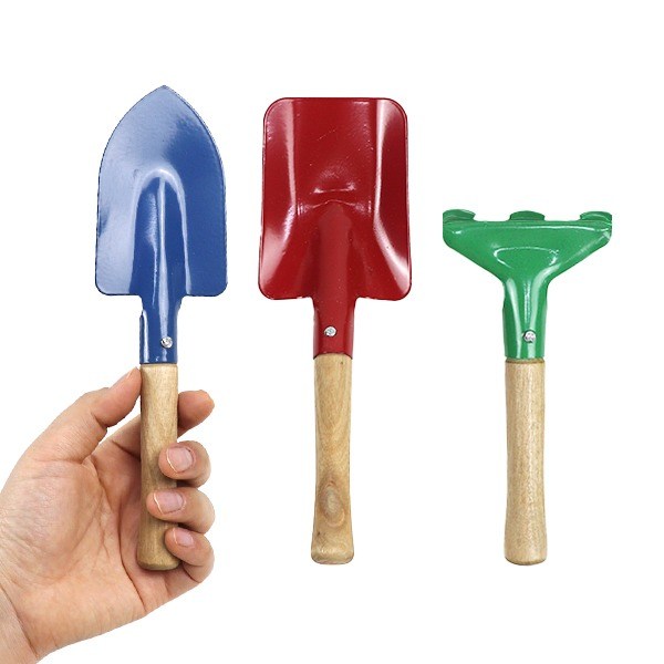 (재미스쿨) 어린이 모종삽 3종세트 (세트) 체험학습 주말농장, 1개 3,000원