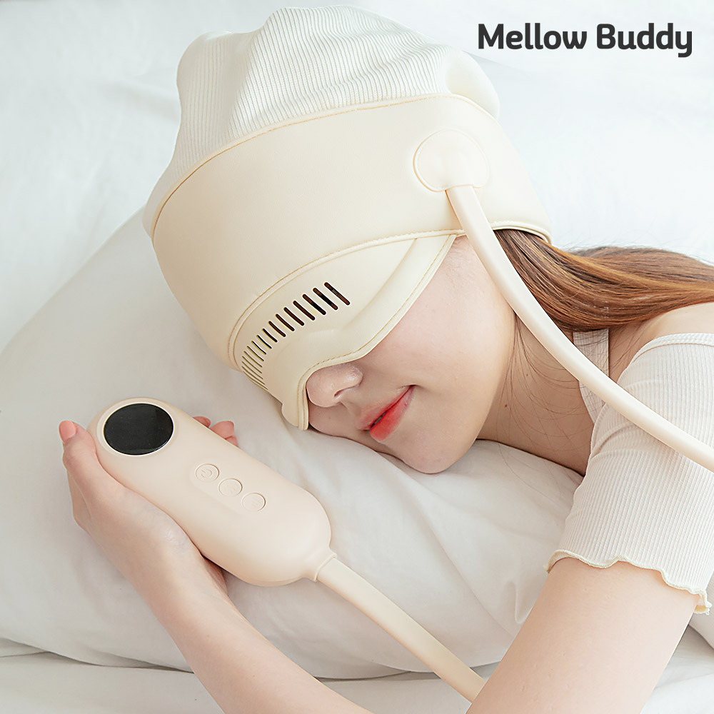 멜로우버디 무선 머리 마사지기 지압기 괄사 두통 숙면유도 68,000원