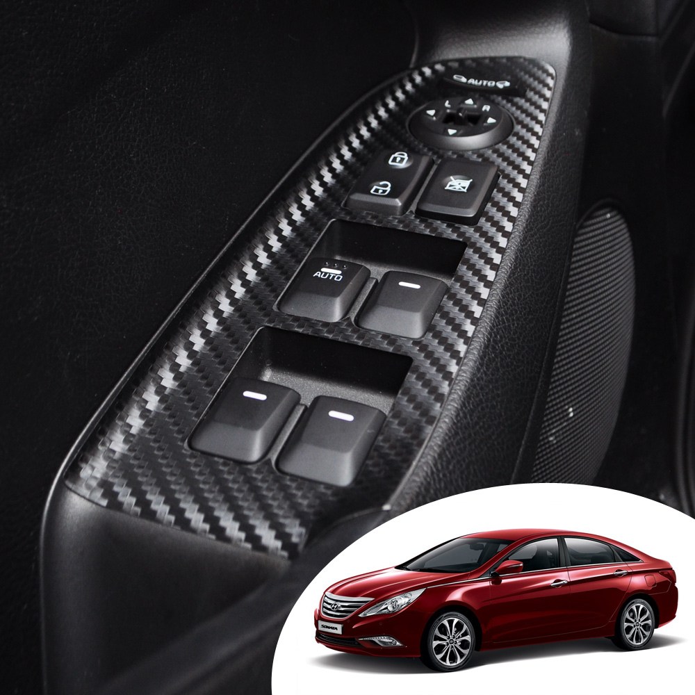 어른킹 YF소나타 브릴리언트 인테리어 윈도우 스위치 커버 마스크 데칼 스티커 자동차 실내 몰딩 시트지 11,340원