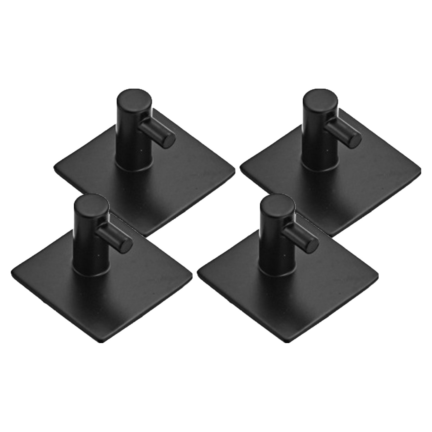 투데이리빙 모던 스텐 부착 후크 B형, 블랙(R65011B), 4개 8,800원