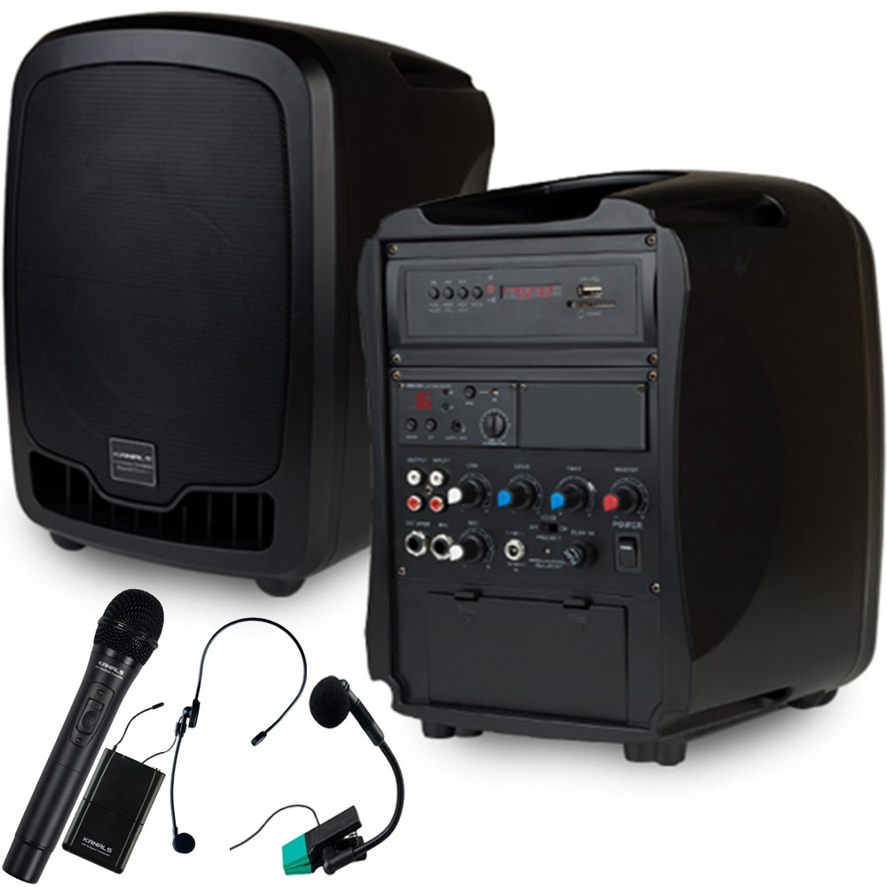 포터블 앰프스피커 AT-115N 900메가 무선마이크 선택1 (핸드/밸트팩), 카날스 SM 380,240원