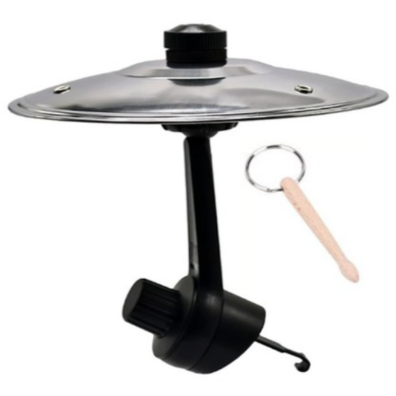 차량 악세사리 미니 드럼 심벌, 실버, 1개, 현재가 10,900원