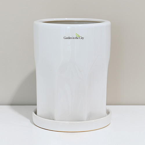 도시정원 모던 도자기 화분 받침세트 A026 10,500원