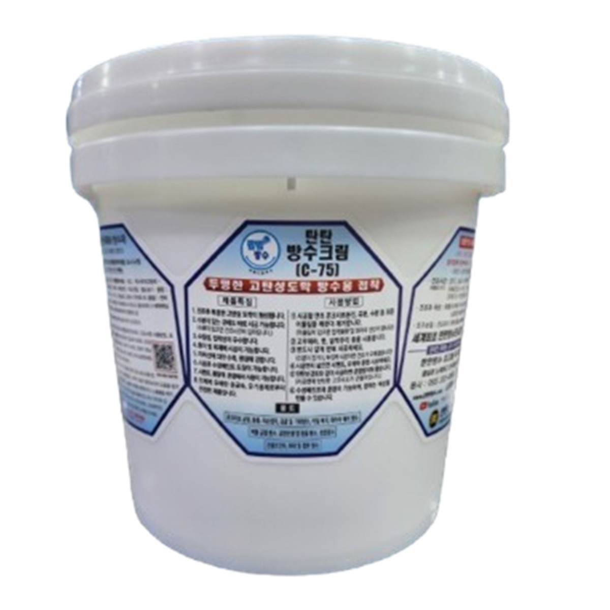 탄탄mall 방수크림c-75 4kg 투명방수제 셀프방수 탄탄방수, 1개, 4L, 투명 125,000원