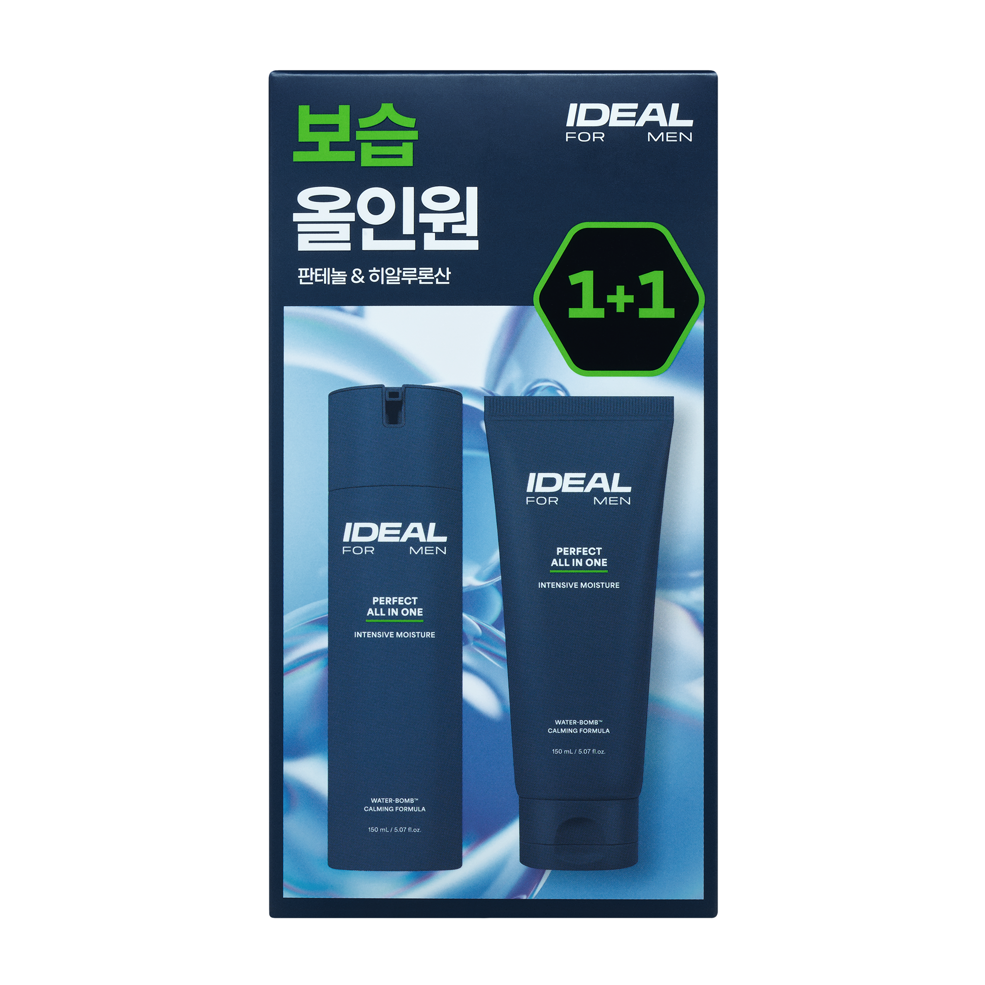 아이디얼포맨 퍼펙트 보습 올인원 150+150ML, 1개, 300ml 22,800원