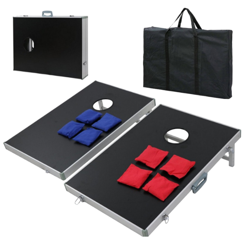 임포트 고급형 Cornhole 콘홀게임 콘홀 토스 야외 실내 보드 스포츠 게임 요즘 최근 유행 하는 게임, 1개 132,800원