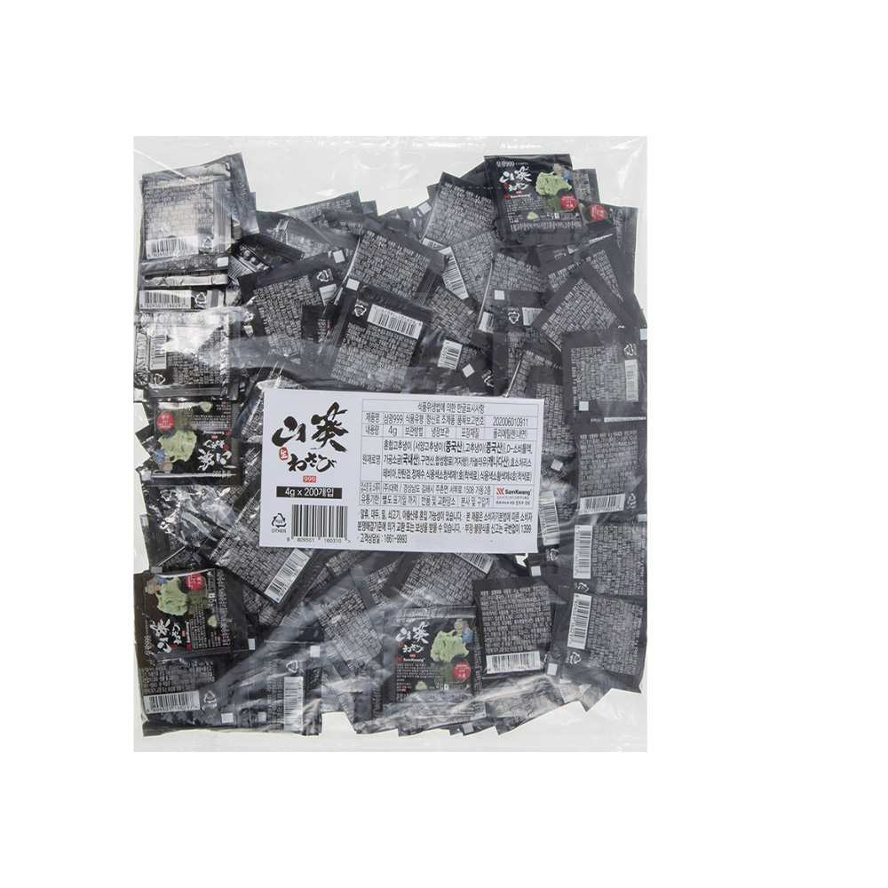 삼광999 생와사비 4g 10g 80g 모음전 매운와사비 회 초밥소스 고추냉이 고기와사비 16,800원